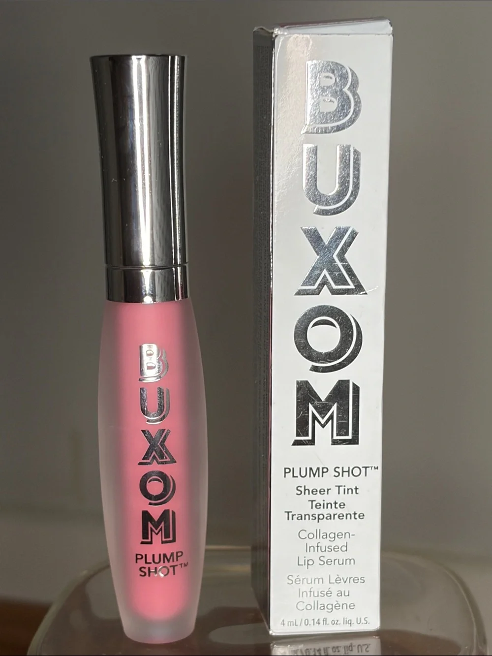 Buxom Plump Shot Sheer Tint Lip Serum - shade lingerie